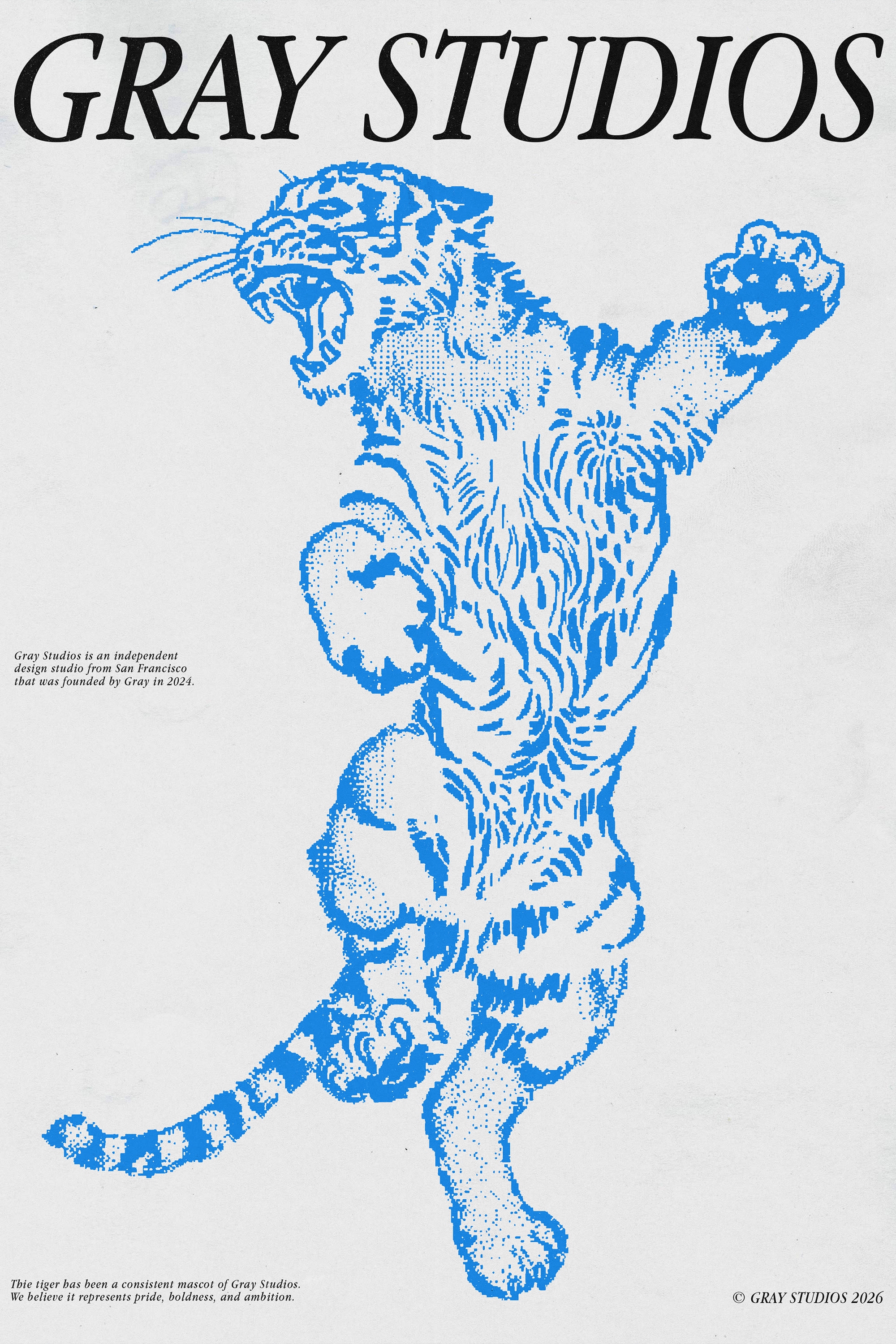 Gray Studios Tiger
