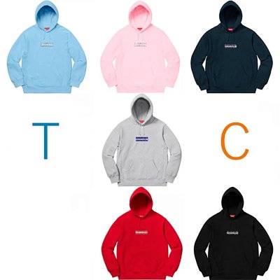 Supreme Red Bandana Box Logo Hoodie