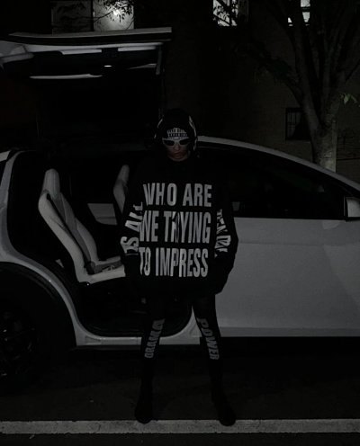 Playboicarti Advertal Hoodie Black