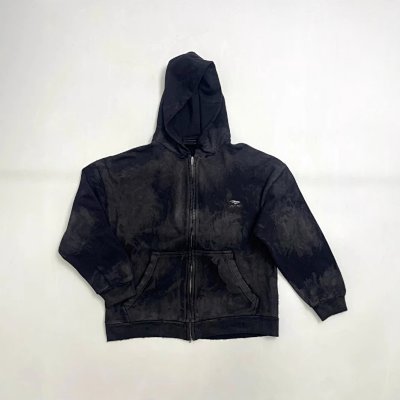 Balenciaga Muddy Zip Up Hoodie
