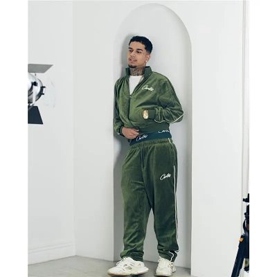 Green Corteiz Tracksuit (Pants)