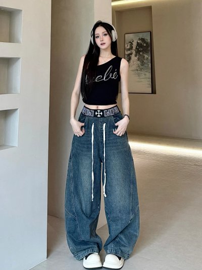 Paiki Double Waisted Mud Jeans