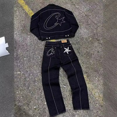 Corteiz Denim Shorts