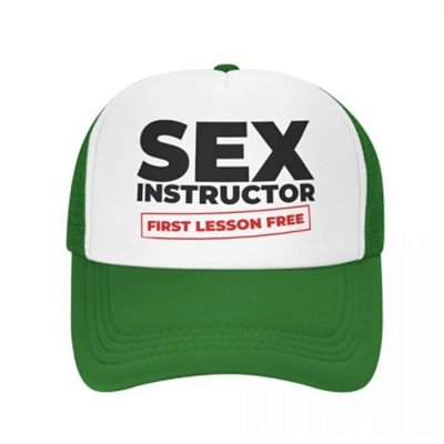 S*x Instructor black cap