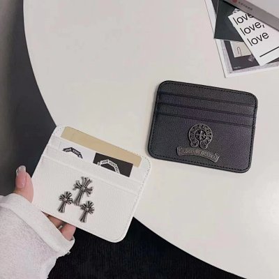 Chrome Hearts White Wallet