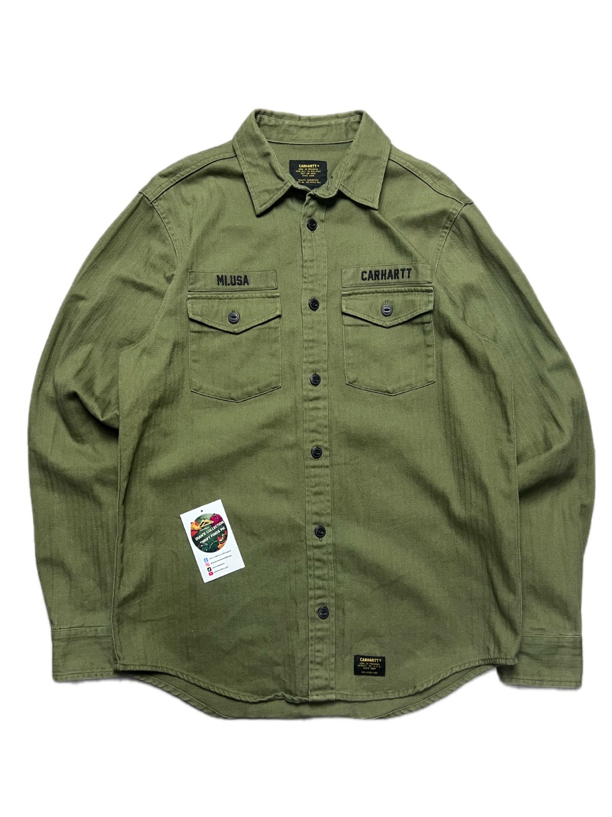 Carhartt WIP Herringbone Utility Botton Down Polo
