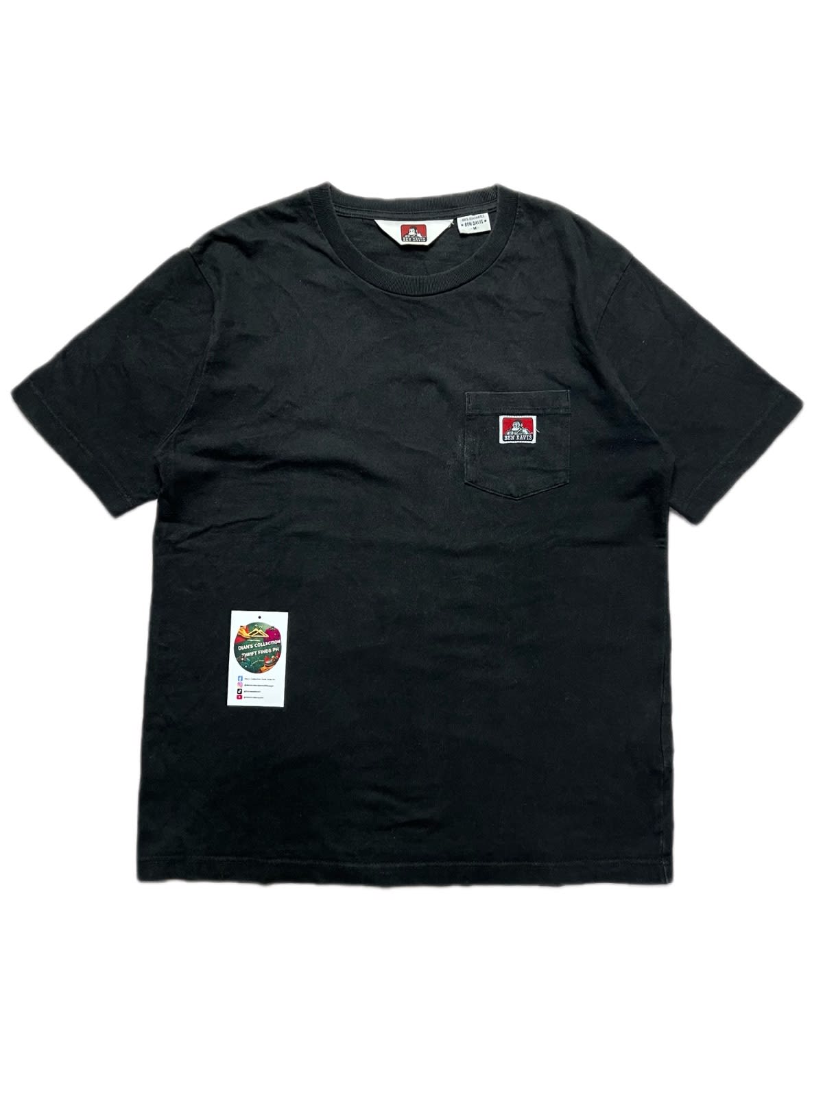 Ben Davis Black Pocket Tee