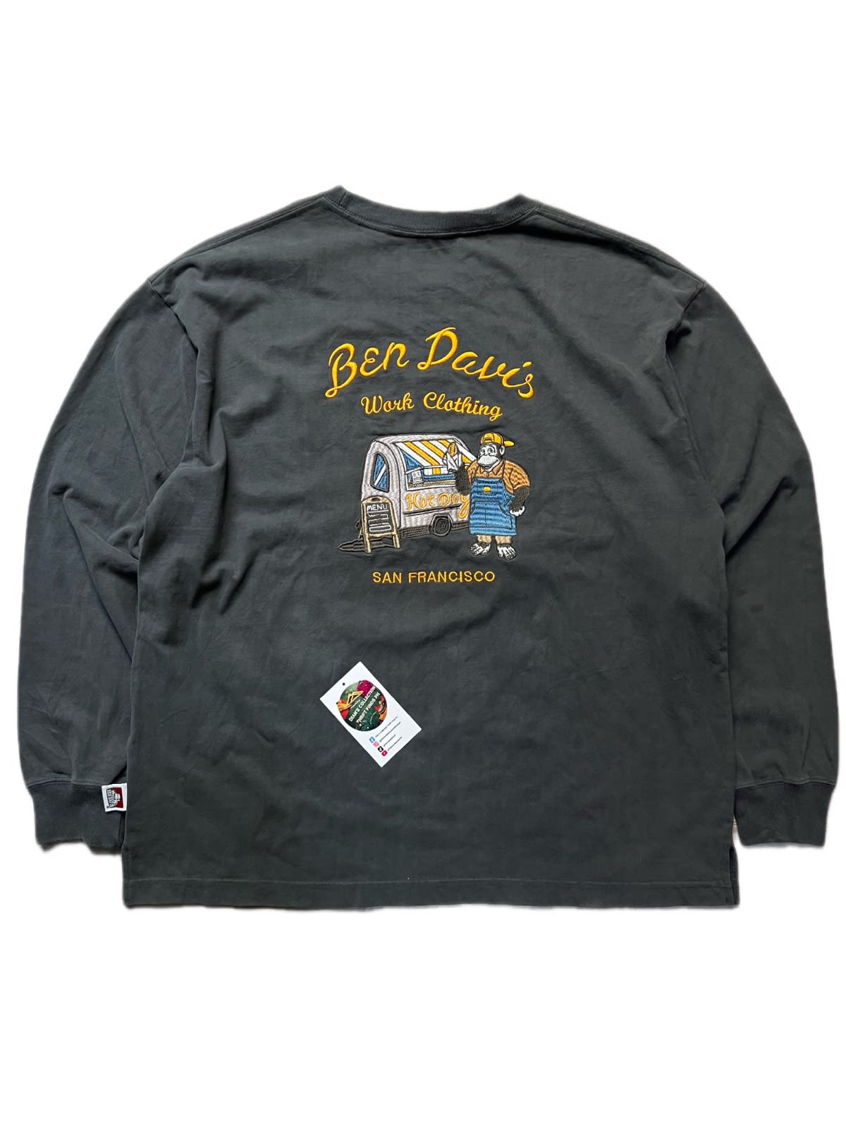 Ben Davis Embroidered Graphic Long Sleeve