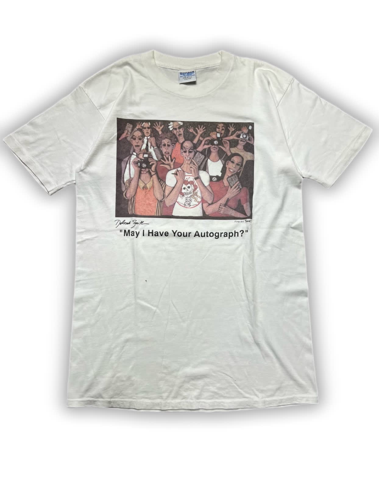 90’s Vintage Art Tee “May I Have Your Autograph”