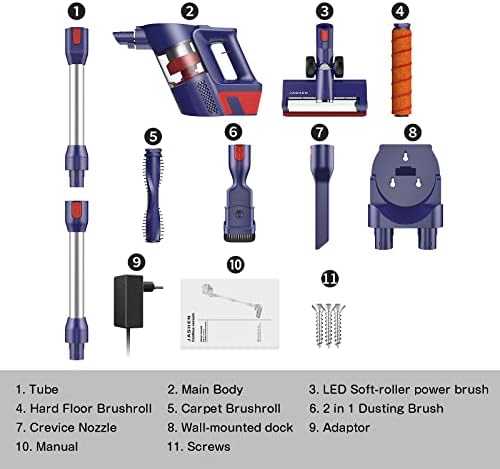 Vue 7 de Jashen Aspirateur Sans