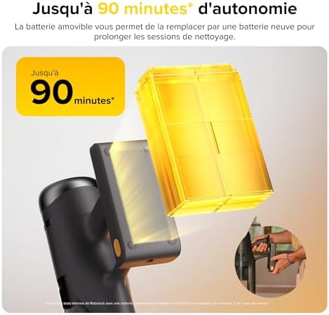 Vue 3 de Roborock Ultra Aspirateur