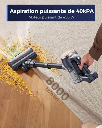 Vue 2 de Proscenic Lite Aspirateur