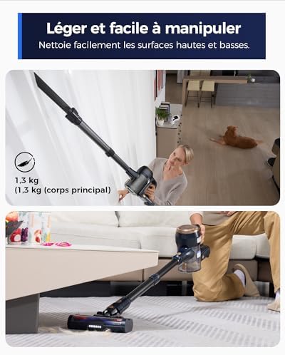 Vue 4 de Proscenic Lite Aspirateur