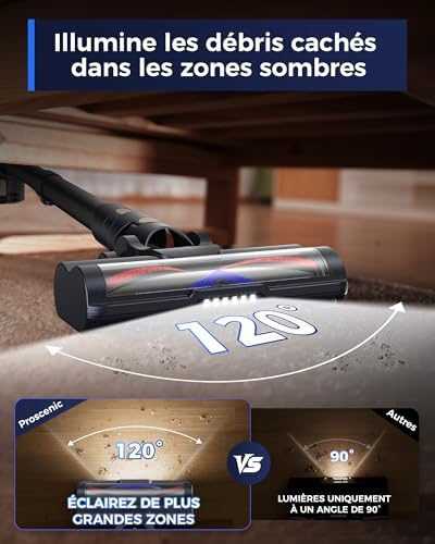 Vue 6 de Proscenic Lite Aspirateur