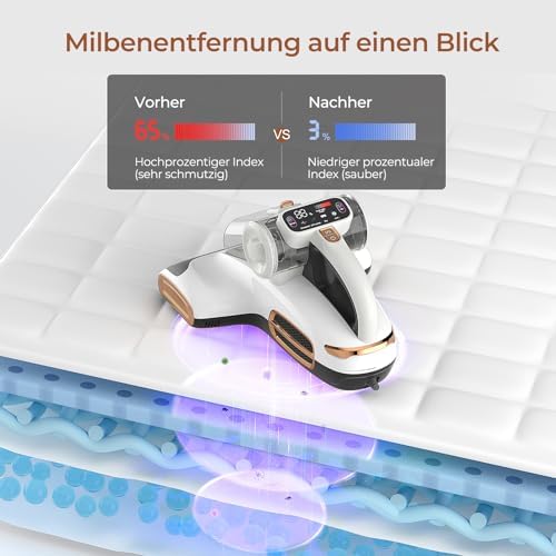Vue 3 de Jigoo Aspirateur Matelas Anti