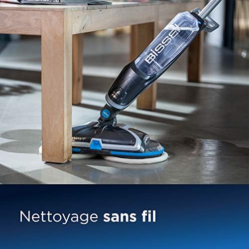 Vue 3 de Bissell Spinwave Sans Fil
