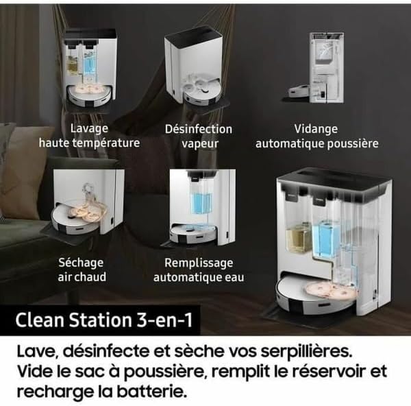 Vue 2 de Samsung Saugroboter Jet Bot
