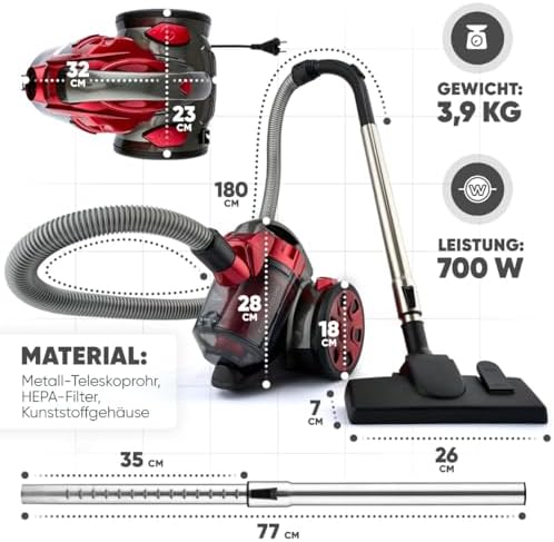 Vue 3 de Clatronic Aspirateur Sans Sac