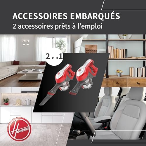 Vue 3 de Hoover Hfree Hfrh Aspirateur