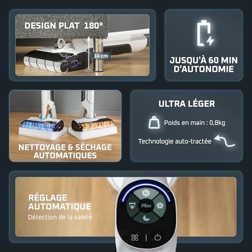 Vue 2 de Rowenta Xclean Aspirateur Laveur