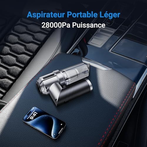Vue 2 de Nvkhg Aspirateur Main