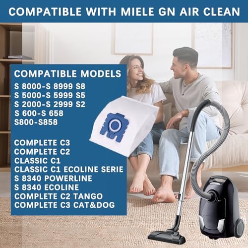 Vue 2 de Sacs Aspirateur Compatibles Avec