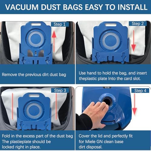 Vue 5 de Sacs Aspirateur Compatibles Avec