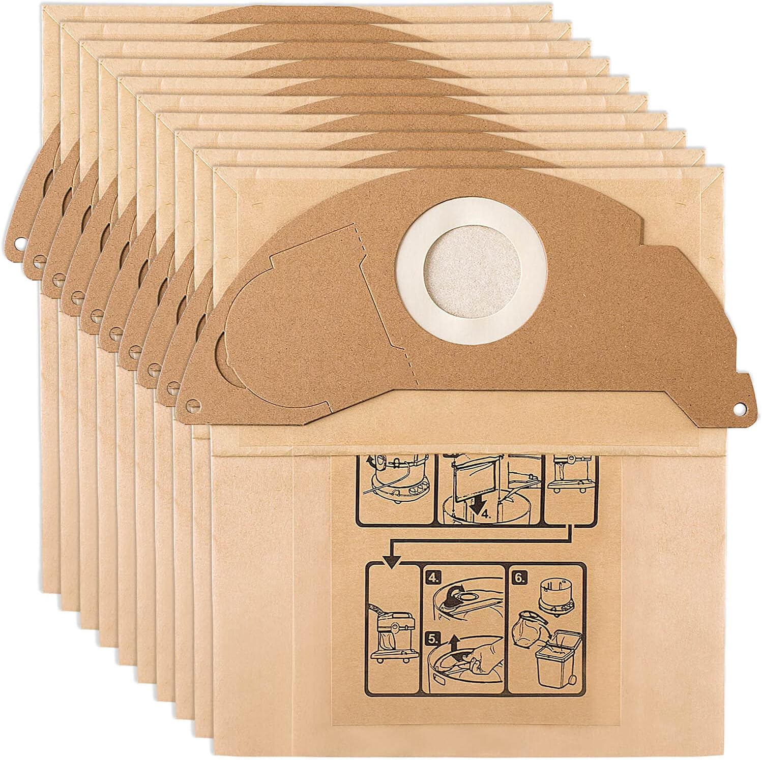 Sacs Filtre Remplacement Pour