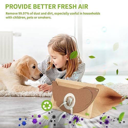 Vue 7 de Sacs Filtre Remplacement Pour