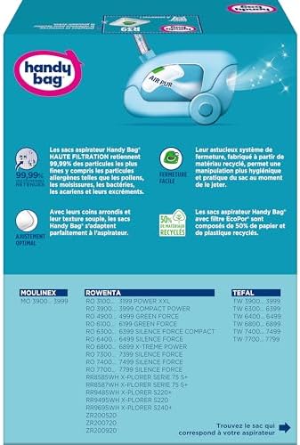 Vue 3 de Handy Bag Sacs Aspirateur