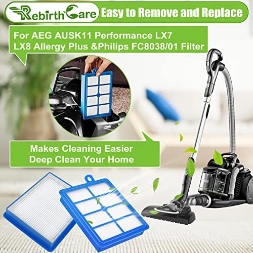Vue 4 de Rebirthcare Filtres Allergy Hepa