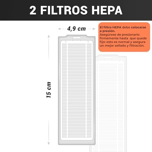 Vue 3 de Filtres Hepa De Rechange