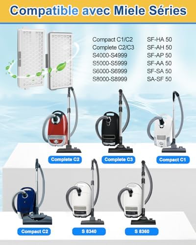 Vue 2 de Keepow Filtre Aspirateur Air