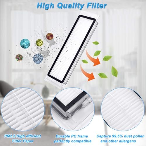 Vue 4 de Pcs Filtre Hepa De