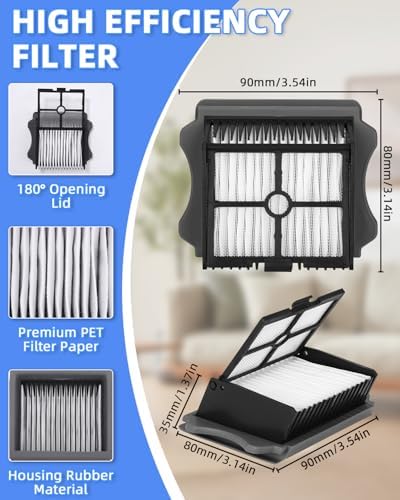 Vue 2 de Toaren Filtres Hepa Pour