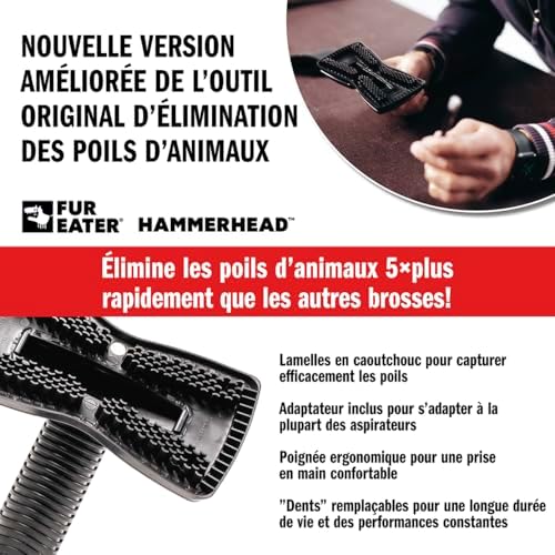 Vue 5 de Fureater Brosse Aspirateur Poils