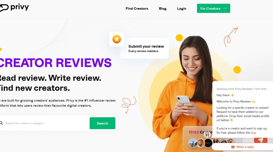 Project image for Privy reviews