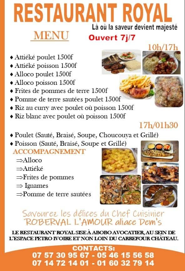 Service royal · Cocody, Abidjan