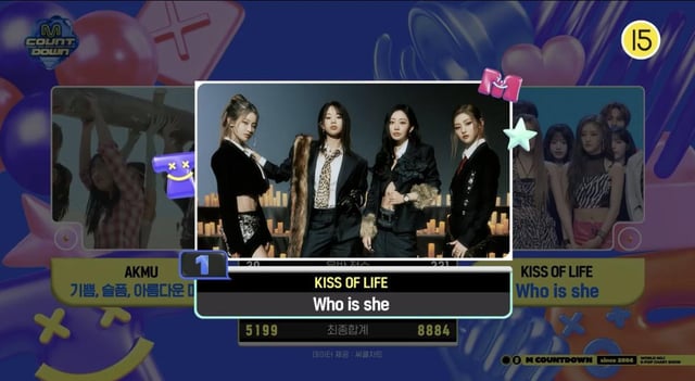 KISS OF LIFE's First Win Decoded: How "Who is she" Conquered M Countdown and What It Means for 2024