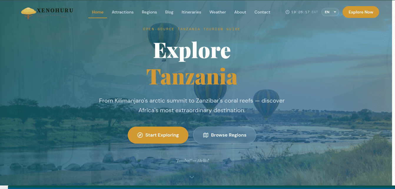 Xenohuru platform