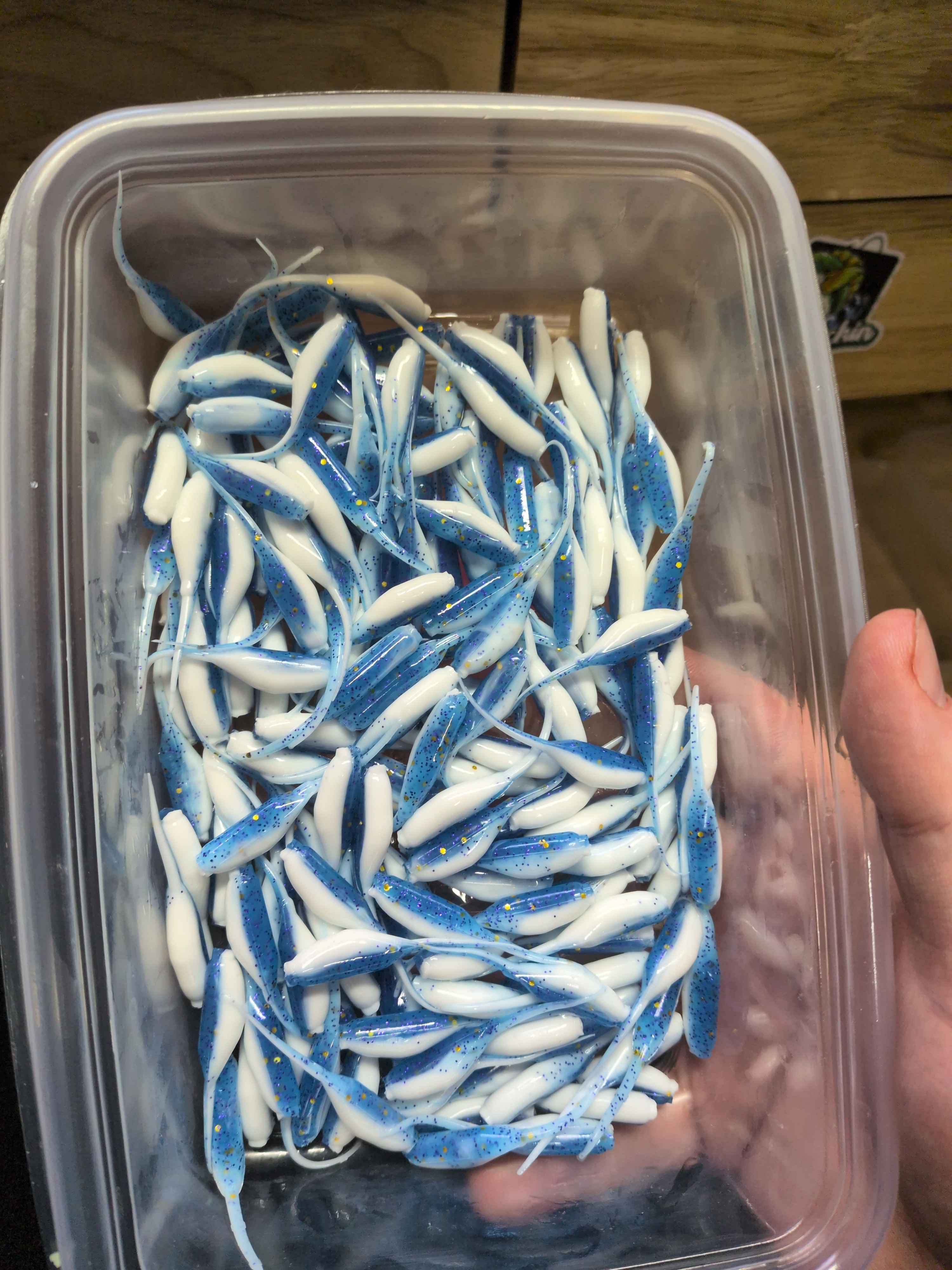 Shad Back Blue Back Shad | Crappie Stinger Bait Recipe — ColorForBaits ...