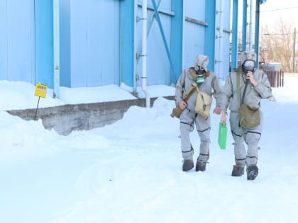 Сотрудники МЧС ликвидировали условный пожар на суздальском молокозаводе