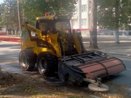 Уборка улично-дорожной сети: 22 сентября