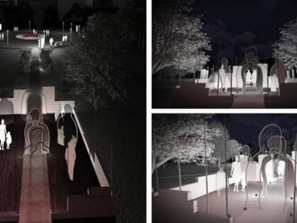 В сквере "Патриот" появятся светящиеся инсталляции