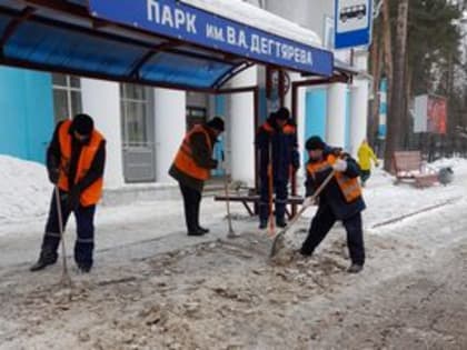 Уборка улично-дорожной сети: 8 февраля