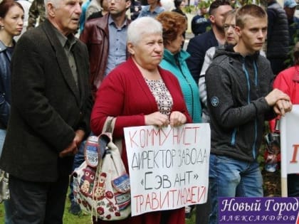 В Александрове на митинге против ввоза московского мусора сельских жителей назвали провокаторами