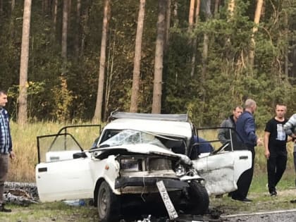 В лобовом столкновении во Владимирской области погибли три человека