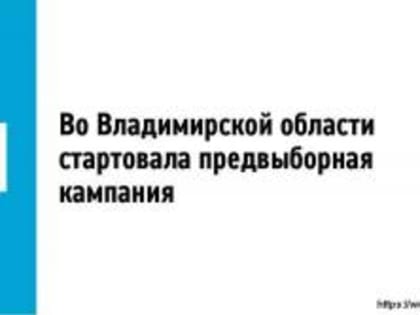 В Гусь-Хрустальном стартовала предвыборная кампания