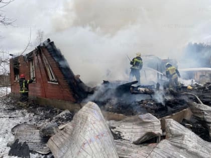 Во Владимирской области при пожаре пострадала 75 - летняя женщина