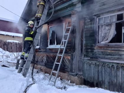 В Муромском районе на пожаре погибла пожилая женщина